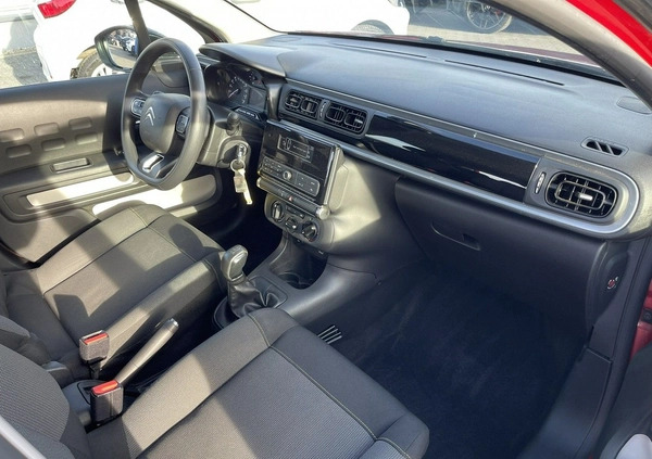 Citroen C3 cena 27900 przebieg: 44900, rok produkcji 2020 z Pilica małe 56